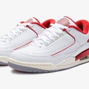 Nike Air Jordan 2/3 Men's Size 9.5 Chicago White/Varsity Red Sail FD0383-161 New
